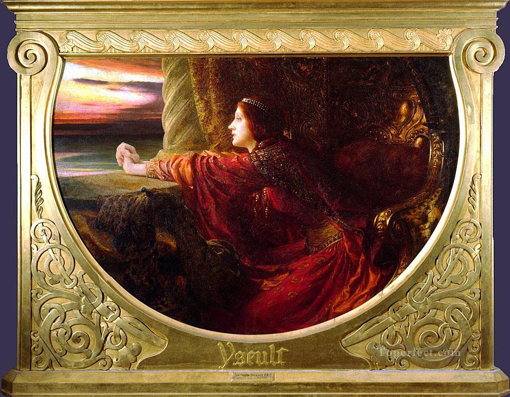 Yseult Victorian painter Frank Bernard Dicksee Oil Paintings